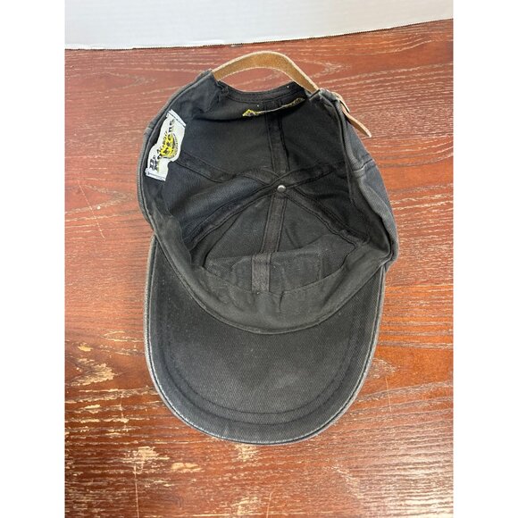 Vintage Dr. Martens Black Cotton Adjustable Strap Baseball Cap With Logo X3 - Picture 3 of 4